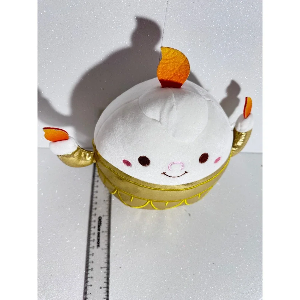 Squishmallows Disney Beauty and the Beast Lumiere 10 Inch Gold Plush Kellytoy